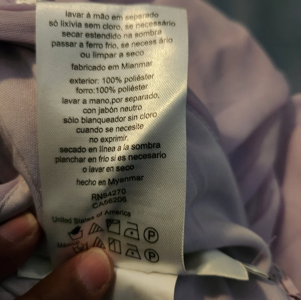 David's bridal one shoulder gown - Picture 7 of 7